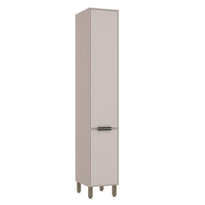Paneleiro Simples 40cm 2 Portas Luciane Móveis Cinammon Bege