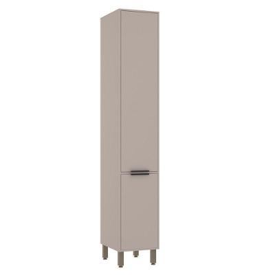 Paneleiro Simples 40cm 2 Portas Luciane Móveis Cinammon
