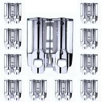 Dispenser Duplo Kit 16Uni Alcool Gel Shampoo SaboneteLiq - 1