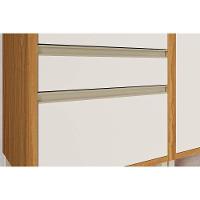 Paneleiro de Cozinha Modulado Tempranillo 3 Portas 70cm Amendoa/Off White - Ronipa - 7