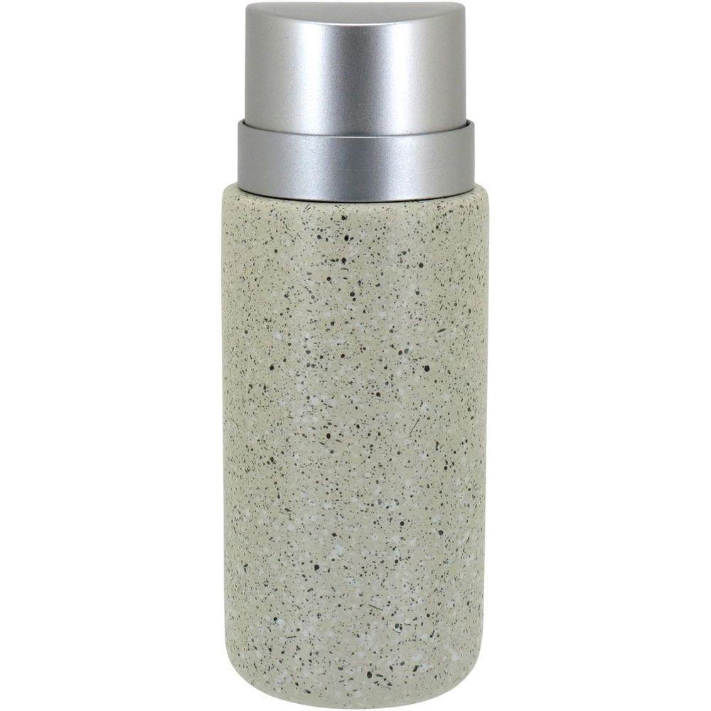 Clássico Porta Sabonete Liquido 16X8X6Cm 260Ml Cerâmica Bege - 4