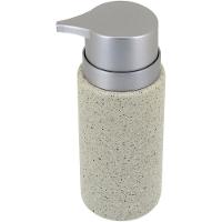 Clássico Porta Sabonete Liquido 16X8X6Cm 260Ml Cerâmica Bege - 2