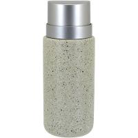 Clássico Porta Sabonete Liquido 16X8X6Cm 260Ml Cerâmica Bege