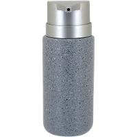 Clássico Porta Sabonete Liquido 16X8X6Cm 260Ml Cerâmica Cinza - 5