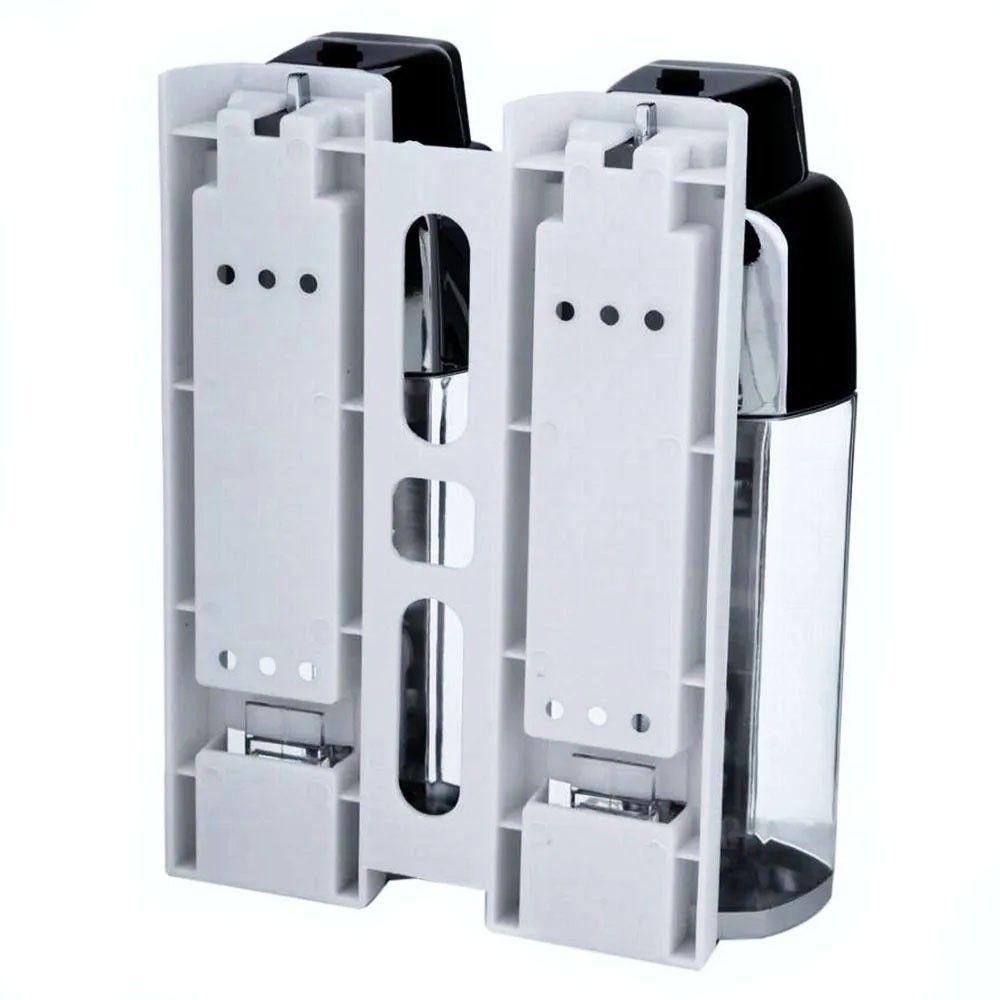 Dispenser Duplo Shampoo SaboneteLiq Alcool Banheiro Hotel - 2