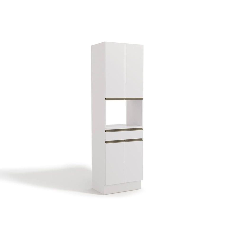 Módulo Cozinha Kappesberg Maxxi Paneleiro G751 4 Portas e 1 Gaveta 70cm Polipropileno Branco - 1