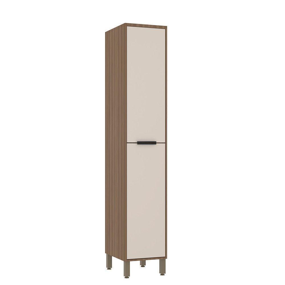 Paneleiro 40cm 2 Portas Raso Aspen Luciane Móveis Vanilla/beige - 1