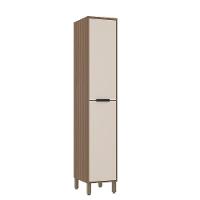 Paneleiro 40cm 2 Portas Raso Aspen Luciane Móveis Vanilla/beige - 1