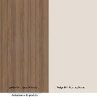 Paneleiro Torre Quente 70cm 3 Portas Com Espaço Para Forno E Micro-ondas Aspen Luciane Móveis Vanilla/beige - 3