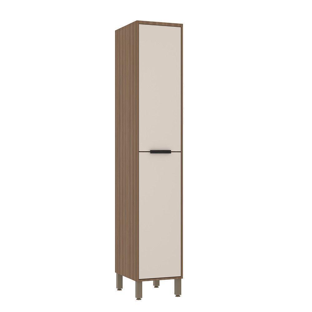 Paneleiro 40cm 2 Portas Profundo Aspen Luciane Móveis Vanilla/beige - 1