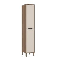 Paneleiro 40cm 2 Portas Profundo Aspen Luciane Móveis Vanilla/beige - 1