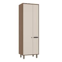Paneleiro 70cm 2 Portas E Porta Condimentos Aspen Luciane Móveis Vanilla/beige - 1