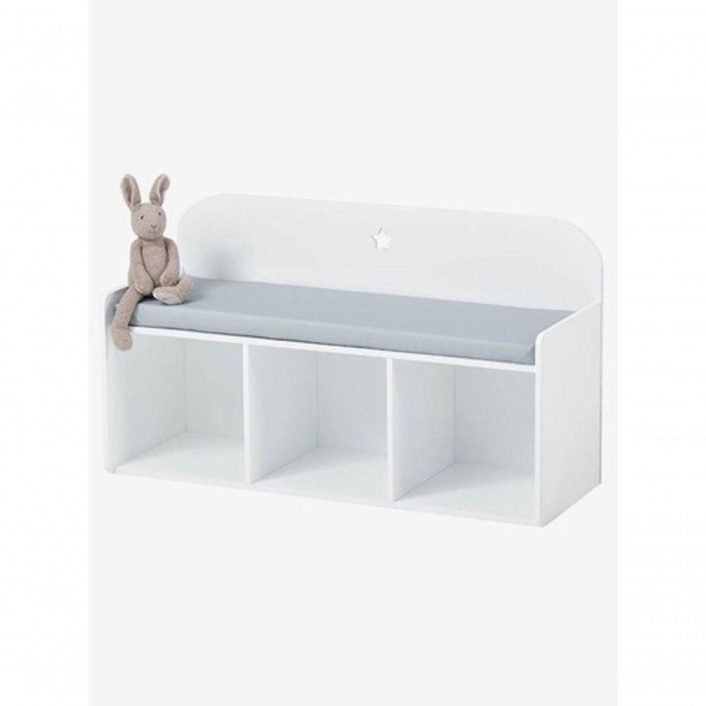 Organizador Com Assento Apolo 100% Mdf Brinquedos Crianças - 2