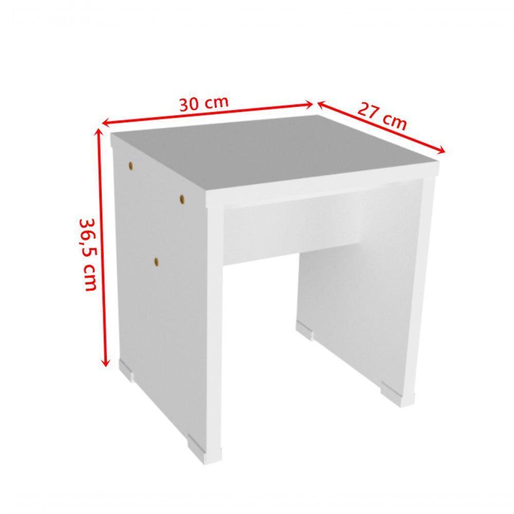 Organizador Baú Com Mesa E Banquinho 100% Mdf - 2