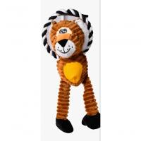 Pelúcia Pet Animais Da Selva Com Corda - 1