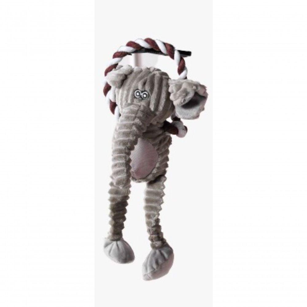 Pelúcia Pet Animais Da Selva Com Corda - 1