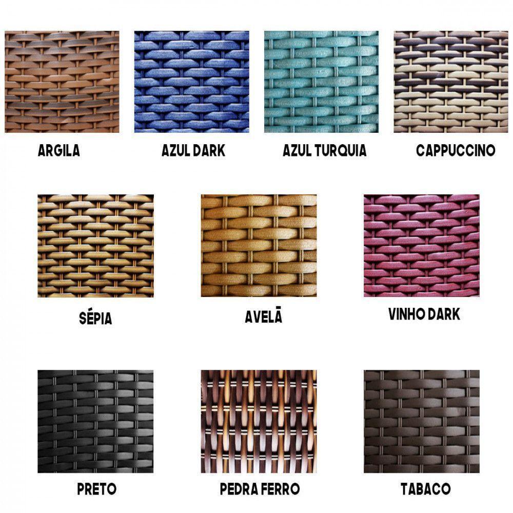 2 Espreguiçadeiras Bona E Mesa Grécia Com Chaise Em Alumínio Capuccino - 3