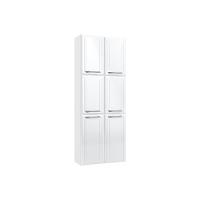 Paneleiro de Cozinha Modulado  Topázio c/ 6 Portas Branco - Telasul - 1