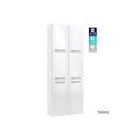 Paneleiro de Cozinha Modulado  Topázio c/ 6 Portas Branco - Telasul - 5