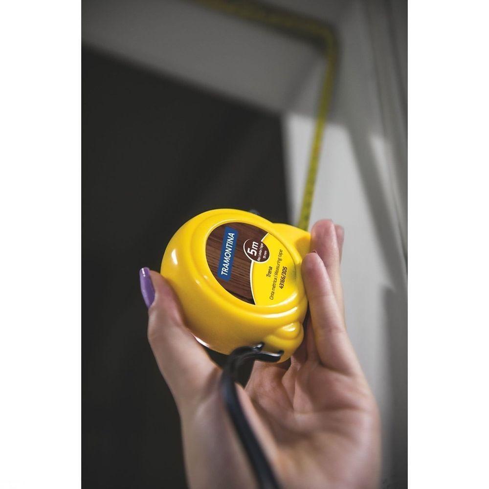 Trena Tramontina Com Fita De Aço 5 M Tramontina - 4