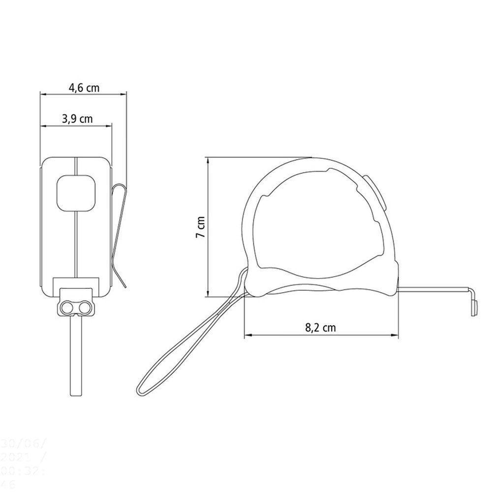 Trena Profissional Tramontina Com Ponta Magnética 5 M Tramontina - 7