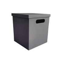 Puff/baú Infantil 100% Mdf (20x20x23) Marrom Café - 1