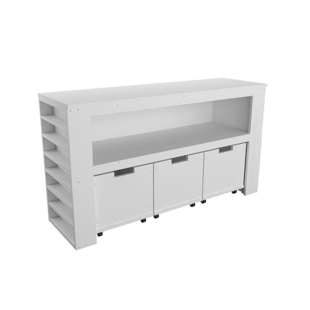 Organizador Com Baús Porta Livros E Porta Carrinhos 100% Mdf - 7