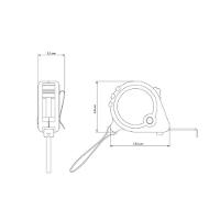 Trena Com Freio Duplo - Tramontina 5 Metros - 1