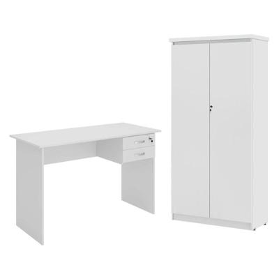 Kit De Escritorio Gabão Branco