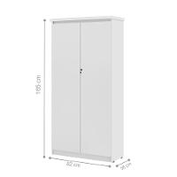 Jogo De Escritório Com Mesa 120 Moema Branco - 3