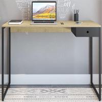 Jogo De Escritorio Estante E Escrivaninha Ade Natura Preto - 2