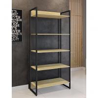 Jogo De Escritorio Estante E Escrivaninha Ade Natura Preto - 5