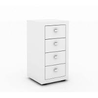 Conjunto para Escritório 03 Peças Branco Tecno Mobili