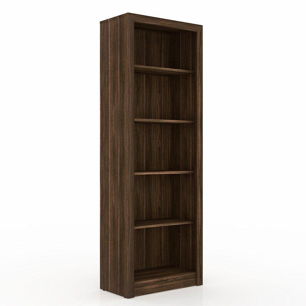 Conjunto Completo para Escritório 5 Peças Nogal Tecno Mobili - 8