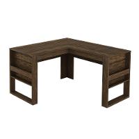 Escritório Completo Mesa Angular Armário, Balcão E Gaveteiro - 6