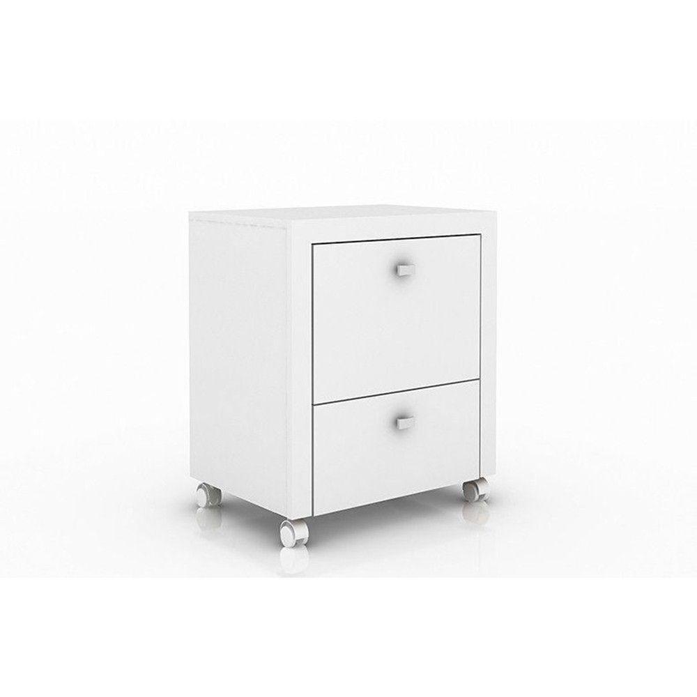 Conjunto para Home Office com 08 Peças Branco Tecno Mobili - 5