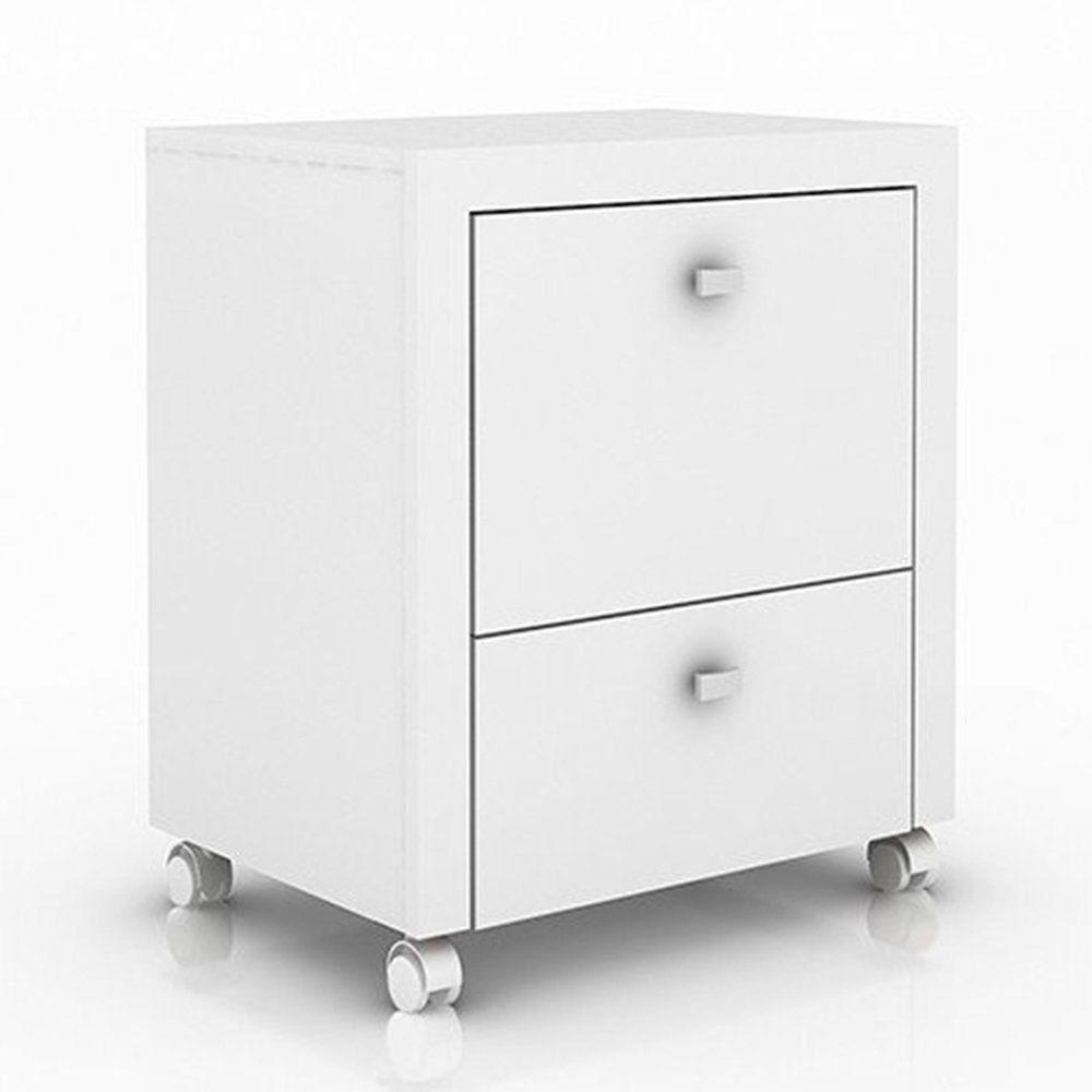 Conjunto Completo Escritório 06 Peças Branco Tecno Mobili - 10