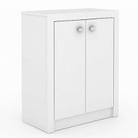 Conjunto Completo Escritório 06 Peças Branco Tecno Mobili