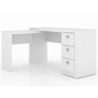 Conjunto Completo Escritório 06 Peças Branco Tecno Mobili - 9