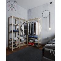 Closet Expositor Aberto Duplo Arara Com 8 Prateleiras - 4