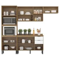 Cozinha Completa Modular 5pçs Composição 3 Amêndola Branco - 3
