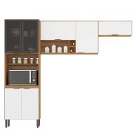 Cozinha Completa Modular 3 Peças Composição 7 Branco Fi0007 - 7