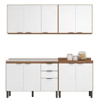Cozinha Completa Modular 4 Peças Composição 8 Branco Fi0008 - 4