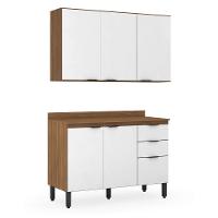 Cozinha Completa Modular 3 Peças Composição 10 Branco Fi0010 - 1