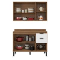 Cozinha Completa Modular 3 Peças Composição 10 Branco Fi0010 - 3