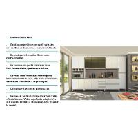 Cozinha Modulada 6 Peças Com Tampo Branco Vidro Reflecta - 3