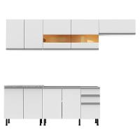 Cozinha Completa Marcela com Armário e Balcão Madesa - 2