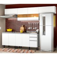 Cozinha Completa Mariana com Armário e Balcão Madesa - 1