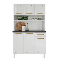 Armário De Cozinha De Aço Kit Triplo Telasul Diamante Smart Branco - 7