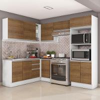 Cozinha Completa Acordes Glamy Rustic 100% MDF Canto Madesa - 1